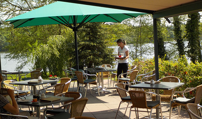 Terrasse Cafe am Wockersee